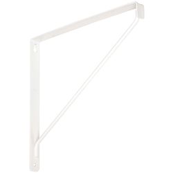 National Hardware White Steel Shelf Bracket 10.87 in. L 150 lb