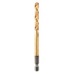 Norske 5/16 in. Titanium HSS Drill Bit Hex Shank 1 pc