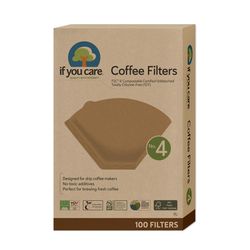 If You Care Brown Paper Coffee Filters
