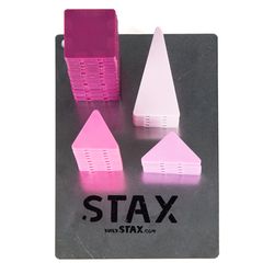 On Trend Goods Stax Building Blocks Pink 29 pc