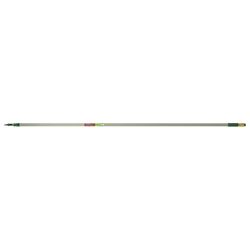 Wooster Sherlock GT Telescoping 16 ft. L X 1-7/8 in. D Aluminum/Fiberglass Extension Pole Green/Gray
