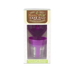 Perfect Pod Cafe-Fill Deluxe 1 cups Purple K Cup Reusable Coffee Filter 1 pk