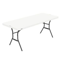 Lifetime 30 in. W X 72 in. L Rectangular Folding Table