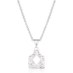 Montana Silversmiths Women's Out West Cow Tag Necklace