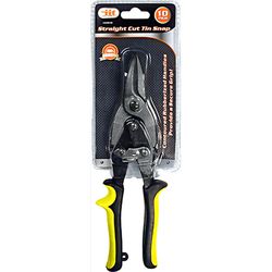 JMK Illinois Industrial Tool 10 in. Drop Forged Steel Straight Aviation Snips