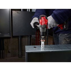 Milwaukee Hole Dozer 4-1/8 in. Bi-Metal 1.9 in. L X 1/4 in. D Hole Saw