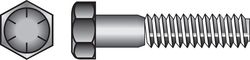 HILLMAN 1/4 in. D X 3/4 in. L Heat Treated Steel Hex Head Cap Screw 100 pk
