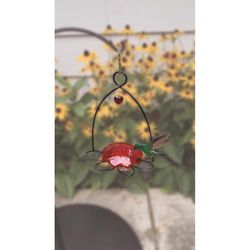 Birds Choice Hummingbird 3 oz Plastic/Steel Nectar Bird Feeder 1 ports