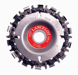 King Arthur's Tools 4 in. D X 5/8 in. Steel Chain Saw Type Cutting Wheel 14 teeth 1 pk