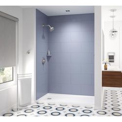 Bootz 3 in. H X 30 in. W X 60 in. L White Shower Base
