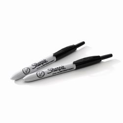 Sharpie Black Ultra Fine Tip Permanent Marker 2 pk