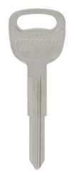 HILLMAN Traditional Key Automotive Key Blank Double For Kia Black/Silver