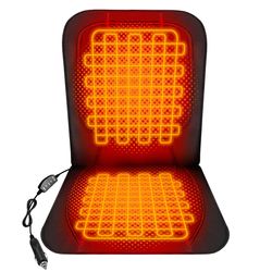 ActionHeat 12 V Black Luxury Heated Car Seat Cushion For All Cars 1 pk