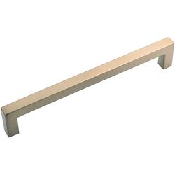 Hickory Hardware Skylight Contemporary Bar Cabinet Pull 6-5/16 in. Elusive Golden Nickel 1 pk