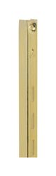 Knape & Vogt Black/White Steel Regular Duty Bracket 16 Ga. 72 in. L