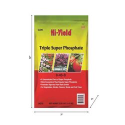 Hi-Yield TRIPLE SUPER PHOSPHATE 0-45-0 Granules Plant Food 3.25 lb