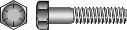 HILLMAN 5/8 in. D X 4-1/2 in. L Heat Treated Steel Hex Head Cap Screw 25 pk