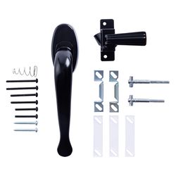 Ace Black Zinc Screen/Storm Door Hardware Set 1 pc