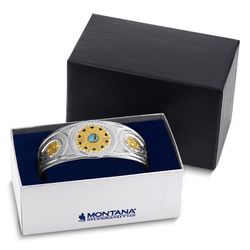Montana Silversmiths Women's The Outrider Turquoise Cuff Bracelet