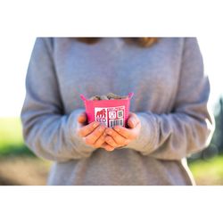 Red Gorilla 10 oz Plastic Tub Round