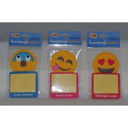 Kaomoji Emoji Magnetic Sticky Notes 1 pk