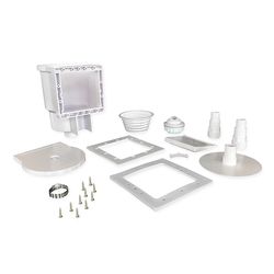 JED Pool Tools Pool Thru-The-Wall Skimmer 8-1/2 in. H X 9-1/2 in. W X 11-1/2 in. L