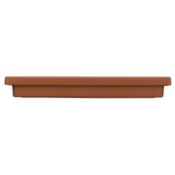 HC Companies 1.88 in. H X 15.5 in. W X 15.5 in. D Plastic Accent Plant Saucer Clay