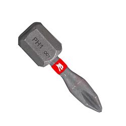 Diablo Phillips #1 X 1 in. L Driver Bit Black Oxide 5 pk