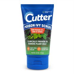 Cutter Poison Ivy Scrub 4 oz 1 pk
