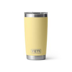 YETI Rambler 20 oz Daybreak Yellow BPA Free Tumbler with MagSlider Lid
