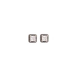 Montana Silversmiths Women's Western Princess Black/Silver Earrings Water Resistant