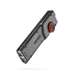 NEBO 2000 lm Gray LED Rechargeable Pocket Light