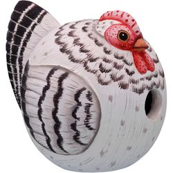 Songbird Essentials 5.9 in. H X 7.1 in. W X 7.1 in. L Wood Bird House