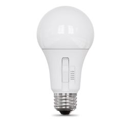 Feit A21 E26 (Medium) LED Bulb Adjustable White 100 Watt Equivalence 4 pk