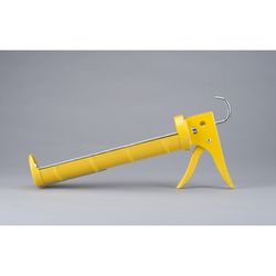 Dripless Professional Metal Ratchet Rod Cradle Caulking Gun