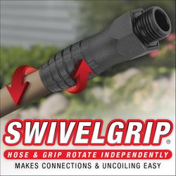 SwivelGrip Flexzilla 5/8 in. D X 100 ft. L Heavy Duty Premium Grade Garden Hose