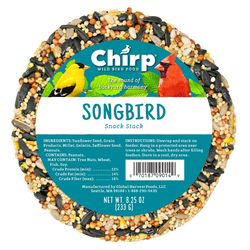Chirp Snack Stack Songbird Wild Bird Food 8.25 oz