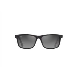 Maui Jim Melemele Sunglasses Men's Matte Black Frame Neutral Grey Lens Polarized