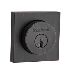 Kwikset Signature Series Venetian Bronze Zinc Single Cylinder Smart Key Deadbolt