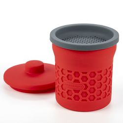 Progressive Prepsolutions Red Silicone Grease Keeper 2 cups