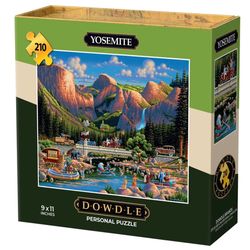 Dowdle Yosemite Personal Puzzle Cardboard/Paper Multicolored 210 pc