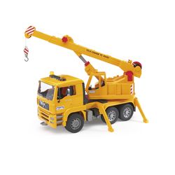 Bruder Man Crane Truck Toy Multicolored