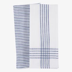 Monaco Dutch Blue Cotton Kitchen Towel