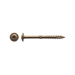 Big Timber No. 15 Ga. X 3-1/2 in. L Star Round Head Coarse Construction Screws