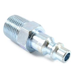 Forney Steel Air Plug 3/8 in. Male X 1/4 in. 1 pc