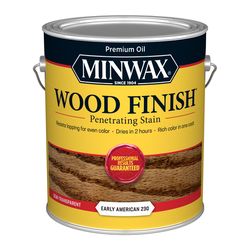 Minwax Wood Finish Semi-Transparent Early American Oil-Based Penetrating Wood Stain 1 gal