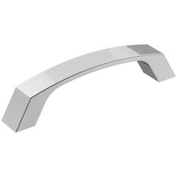 Amerock Contemporary Arch Cabinet Pull 3-3/4 in. Polished Chrome Silver 1 pk