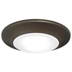 Westinghouse Oil-Rubbed Bronze Brown 3.875 in. W Steel LED Canless Recessed Downlight