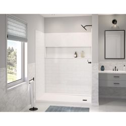 Bootz 3 in. H X 32 in. W X 60 in. L White Shower Base
