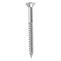 HILLMAN No. 10 Ga. X 2 in. L Phillips Zinc-Plated Coarse Wood Screws 100 pk